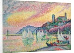 Old Port of Cannes; Vieux port de Cannes, 1918 by Paul Signac