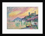 Old Port of Cannes; Vieux port de Cannes, 1918 by Paul Signac