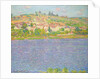 Vetheuil in the Sun; Vetheuil, effet de Soleil, 1901 by Claude Monet
