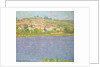 Vetheuil in the Sun; Vetheuil, effet de Soleil, 1901 by Claude Monet