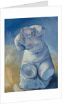 Plaster Statuette: Female Torso, Front View; Statuette de platre: Torse de femme, vue de face , 1887 by Vincent van Gogh
