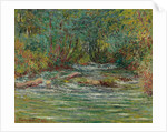 The River Epte at Giverny, Summer; La riviere de l'Epte a Giverny, l'ete, 1884 by Claude Monet
