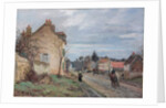 The Road to Louveciennes, 1872 by Camille Pissarro