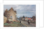 The Road to Louveciennes, 1872 by Camille Pissarro
