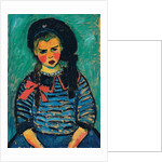 Girl with a Red Bow; Madchen mit roter Schleife, 1911 by Alexej von Jawlensky