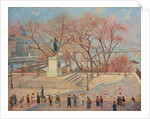 Statue of Henry IV, Morning, Sun, Paris, 1902 by Camille Pissarro