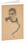Self Portrait; Selbstbildnis, 1914 by Egon Schiele