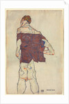 Standing Man; Stehender Mann, 1913 by Egon Schiele