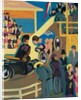 Bicycle Race with Motor Relay; Radrennen mit Motorvorspann, 1927-1928 by Ernst Ludwig Kirchner