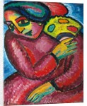 Dance with Yellow Fan; Tanz mit gelbem Facher, 1912 by Alexej von Jawlensky