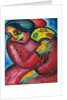 Dance with Yellow Fan; Tanz mit gelbem Facher, 1912 by Alexej von Jawlensky