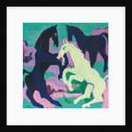 Three Horses; Drei Pferde, c.1923 by Ernst Ludwig Kirchner
