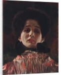 Full-Face Portrait of a Lady; Damenbildnis en face, c.1898 by Gustav Klimt