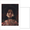 Full-Face Portrait of a Lady; Damenbildnis en face, c.1898 by Gustav Klimt