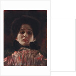 Full-Face Portrait of a Lady; Damenbildnis en face, c.1898 by Gustav Klimt