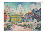 Verona Market by Paul Signac