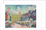 Verona Market by Paul Signac