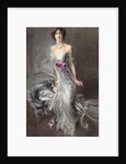 Portrait of Madame Eugene Doyen; Ritratto di Madame Eugene Doyen, 1910 by Giovanni Boldini