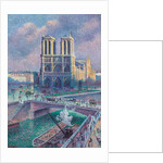 Notre-Dame de Paris, 1900 by Maximilien Luce