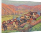 View of the centre of Labastide du Vert; Vue du centre de Labastide du Vert, c.1940 by Henri Jean Guillaume Martin