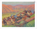 View of the centre of Labastide du Vert; Vue du centre de Labastide du Vert, c.1940 by Henri Jean Guillaume Martin