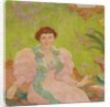 Young Woman in Pink Dress; Jeune femme a la robe rose, c.1893 by Claude Emile Schuffenecker