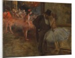 Dancer and Abonne, at the Opera; Danseuse et Abonne, a l'opera, c.1905 by Jean Louis Forain