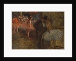 Dancer and Abonne, at the Opera; Danseuse et Abonne, a l'opera, c.1905 by Jean Louis Forain