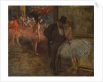 Dancer and Abonne, at the Opera; Danseuse et Abonne, a l'opera, c.1905 by Jean Louis Forain
