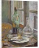 Still Life with Bottle and Jug; Nature morte avec bouteille et carafe, c.1889-1890 by Edouard Vuillard
