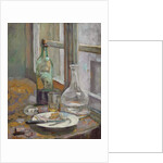 Still Life with Bottle and Jug; Nature morte avec bouteille et carafe, c.1889-1890 by Edouard Vuillard