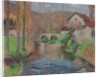 Labastide du Vert Bridge Viewed from Downstream by Henri Martin