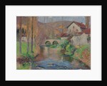 Labastide du Vert Bridge Viewed from Downstream by Henri Martin