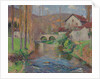 Labastide du Vert Bridge Viewed from Downstream by Henri Martin