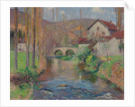 Labastide du Vert Bridge Viewed from Downstream by Henri Martin