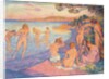 Sunset; L'heure embrasee, 1897 by Theo van Rysselberghe