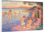 Sunset; L'heure embrasee, 1897 by Theo van Rysselberghe