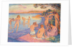 Sunset; L'heure embrasee, 1897 by Theo van Rysselberghe