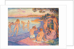 Sunset; L'heure embrasee, 1897 by Theo van Rysselberghe