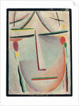 Abstract Head; Abstrakter Kopf, c.1921 by Alexej von Jawlensky
