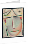 Abstract Head; Abstrakter Kopf, c.1921 by Alexej von Jawlensky