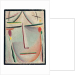 Abstract Head; Abstrakter Kopf, c.1921 by Alexej von Jawlensky