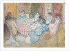The Checkered Tablecloth; La nappe a carreaux, 1910 by Edouard Vuillard