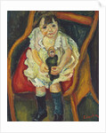 Little Girl with a Doll; La Petite Fille a la Poupee, c.1925 by Chaim Soutine