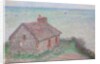 Customs House, Rose Effect; La maison du Douanier, effet rose, 1897 by Claude Monet