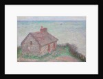 Customs House, Rose Effect; La maison du Douanier, effet rose, 1897 by Claude Monet