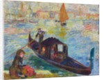 Gondola, Venice, 1881 by Pierre Auguste Renoir