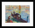 Gondola, Venice, 1881 by Pierre Auguste Renoir