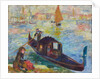 Gondola, Venice, 1881 by Pierre Auguste Renoir