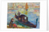Gondola, Venice, 1881 by Pierre Auguste Renoir